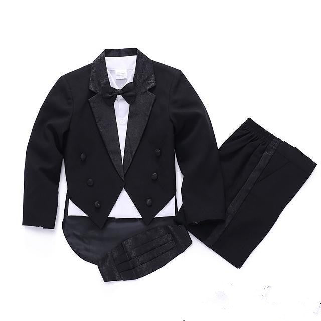 Spring Autumn Boys Suits For Weddings Kids Prom Suits