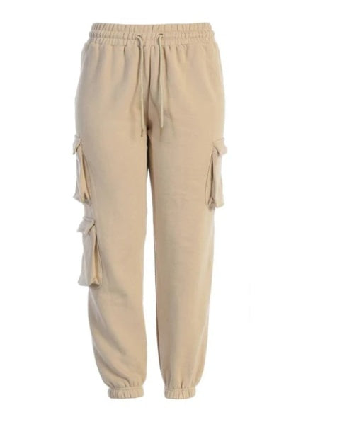 Independent Station Autumn Winter Multi-pocket Overalls Women's High Waist Loose Casual Pants