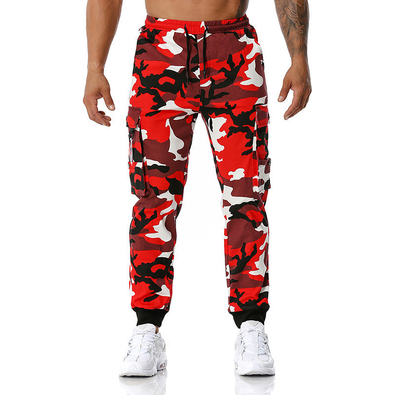 Sports Overalls  Men'S Elasticated Feet Pants