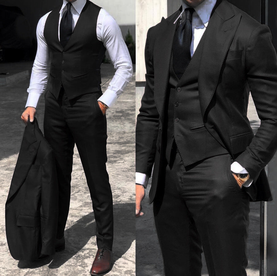 Men's Three-piece Suit Wedding Best Man