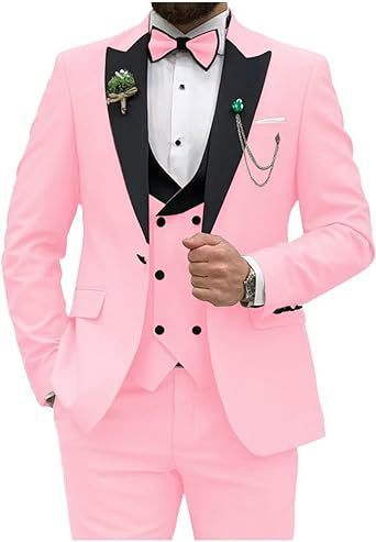 Men's Suit Three-piece Slim Fit Suit Men's Formal Suit