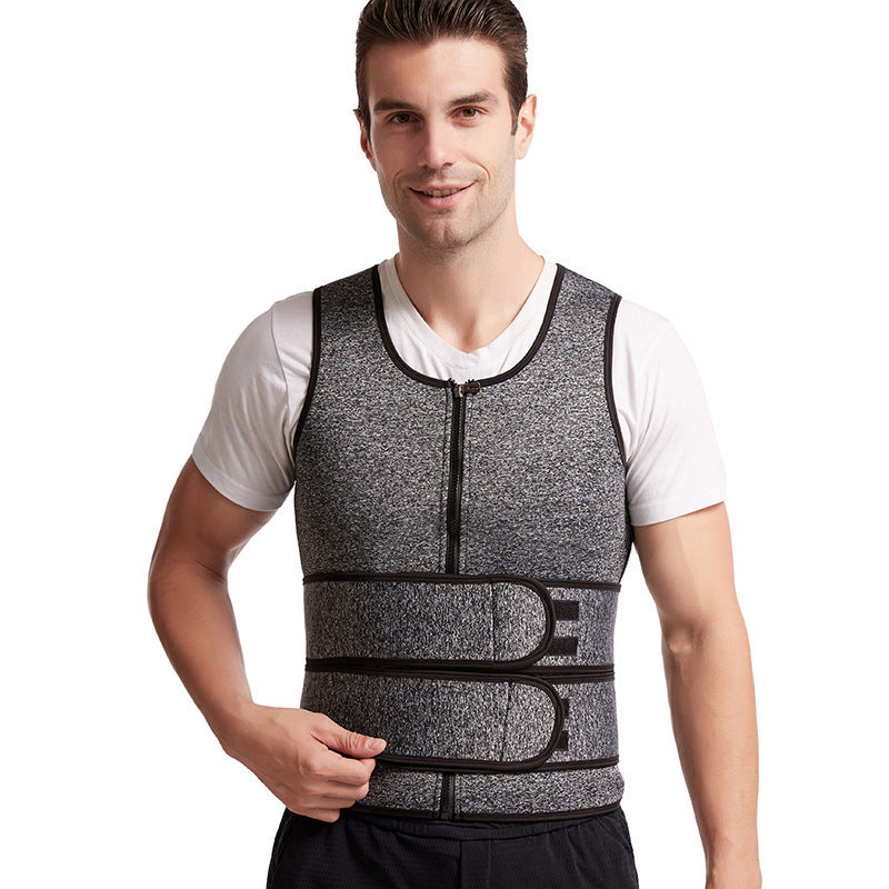 Men's Sports Body Shaper Neoprene Corset