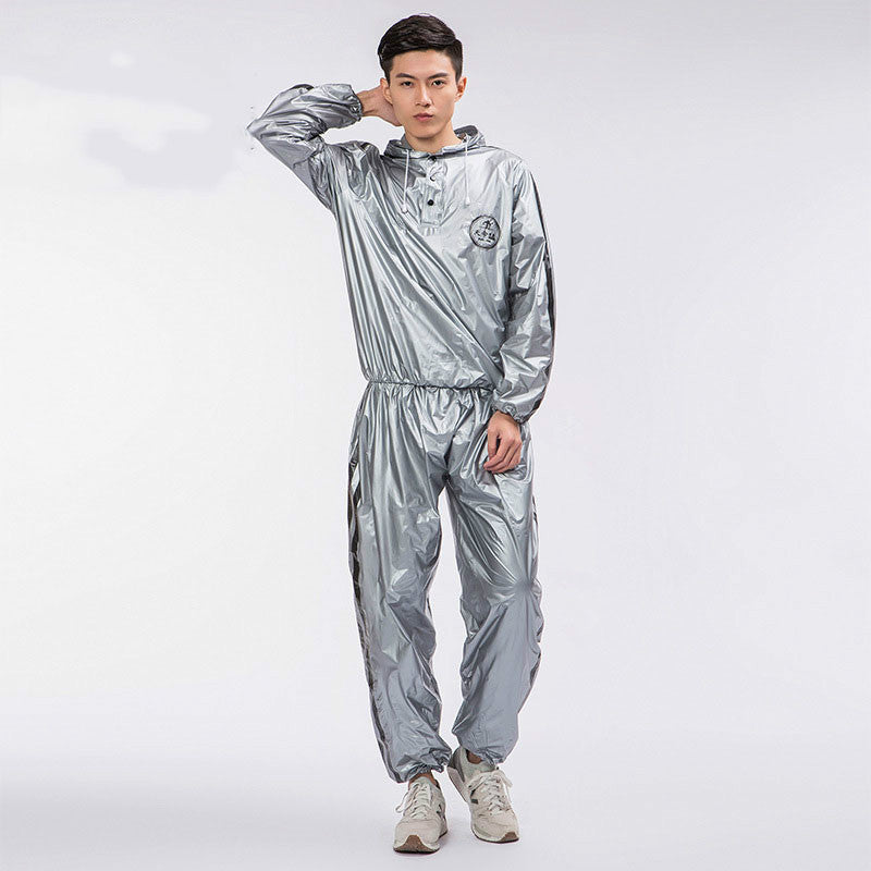 Running Sweat Suit Men's Thin Sweat Suit With Hood