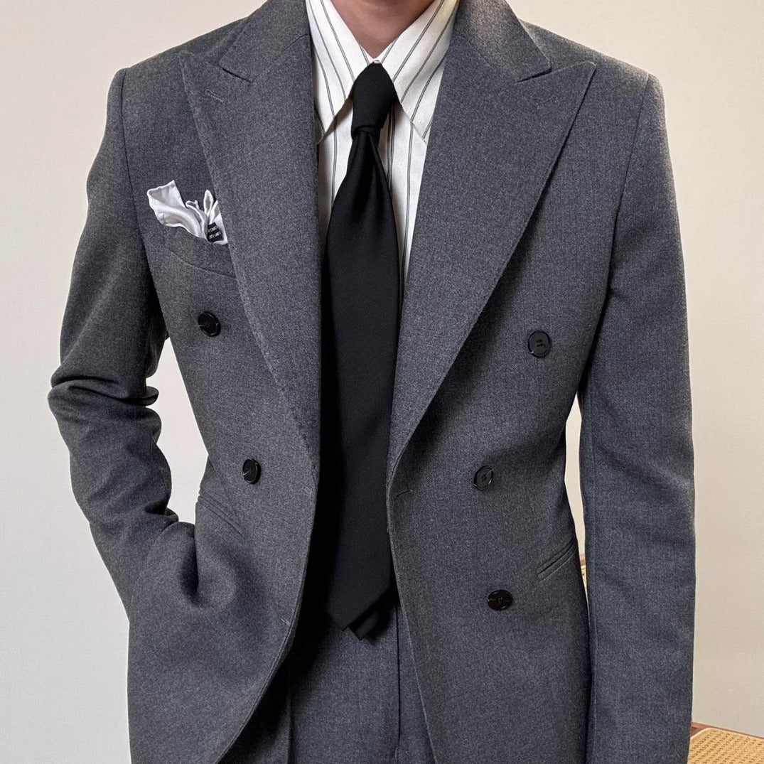 Spring Italian Double Breasted Suit